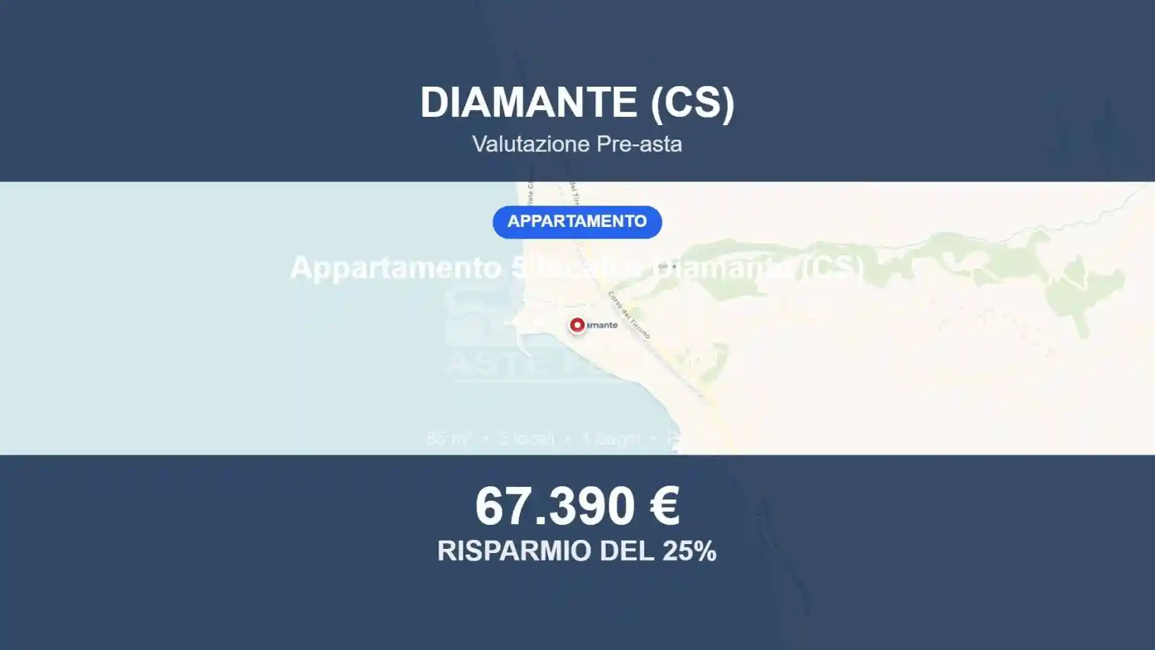 Appartamento in vendita a Diamante
