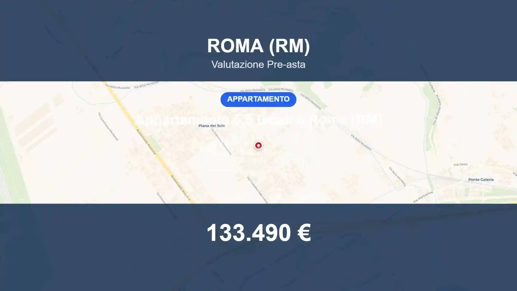 Appartamento in vendita a Roma