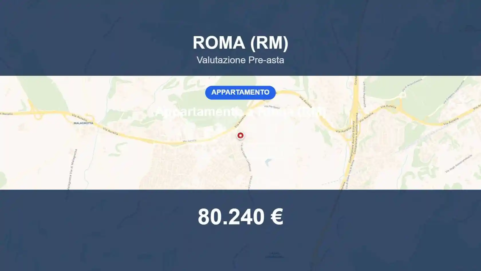 Appartamento in vendita a Roma