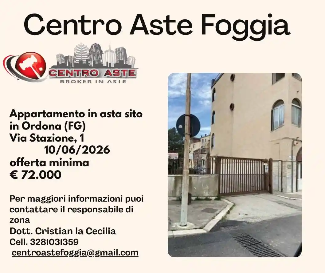 Appartamento in vendita a Ordona