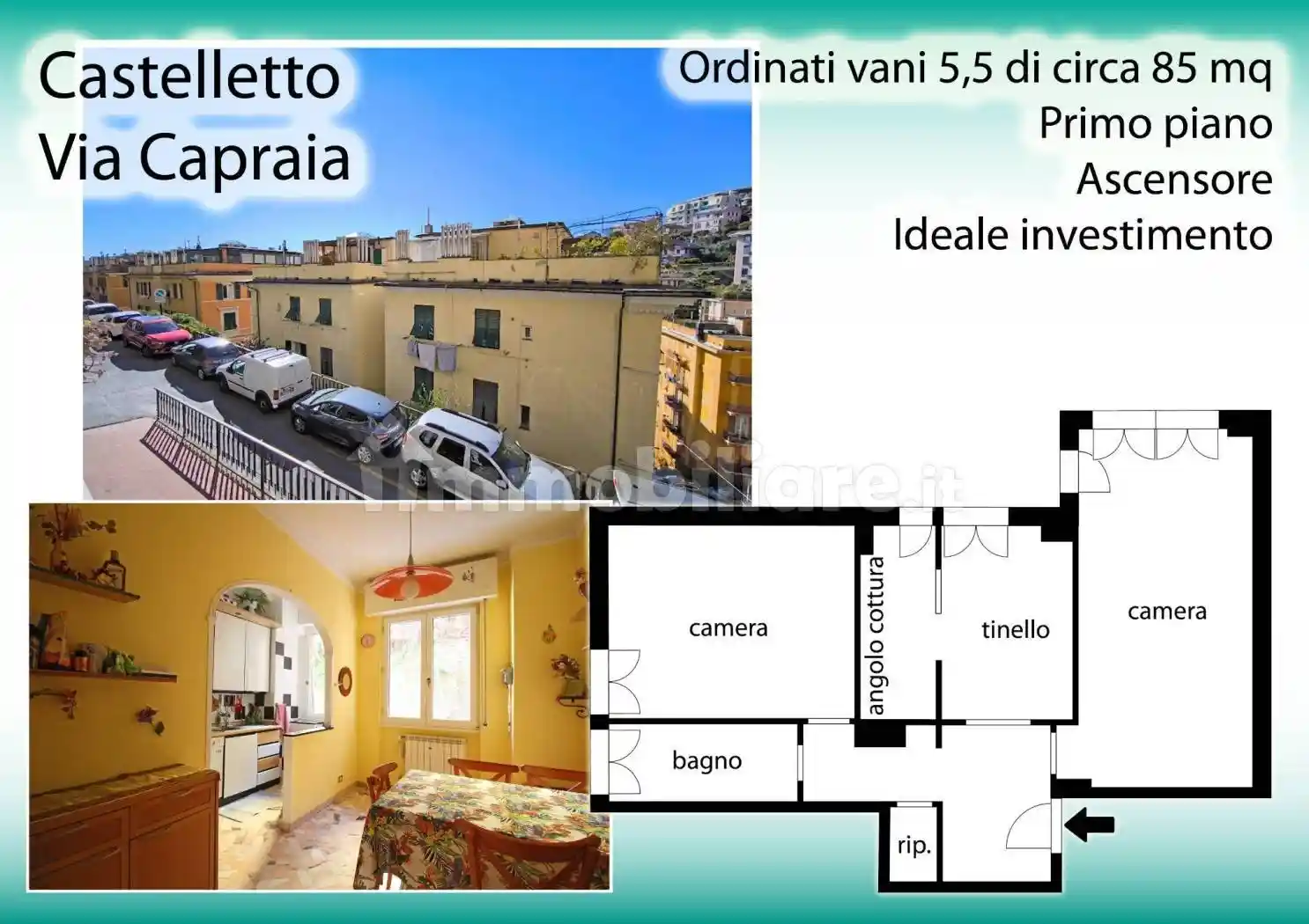 Appartamento in vendita a Genova