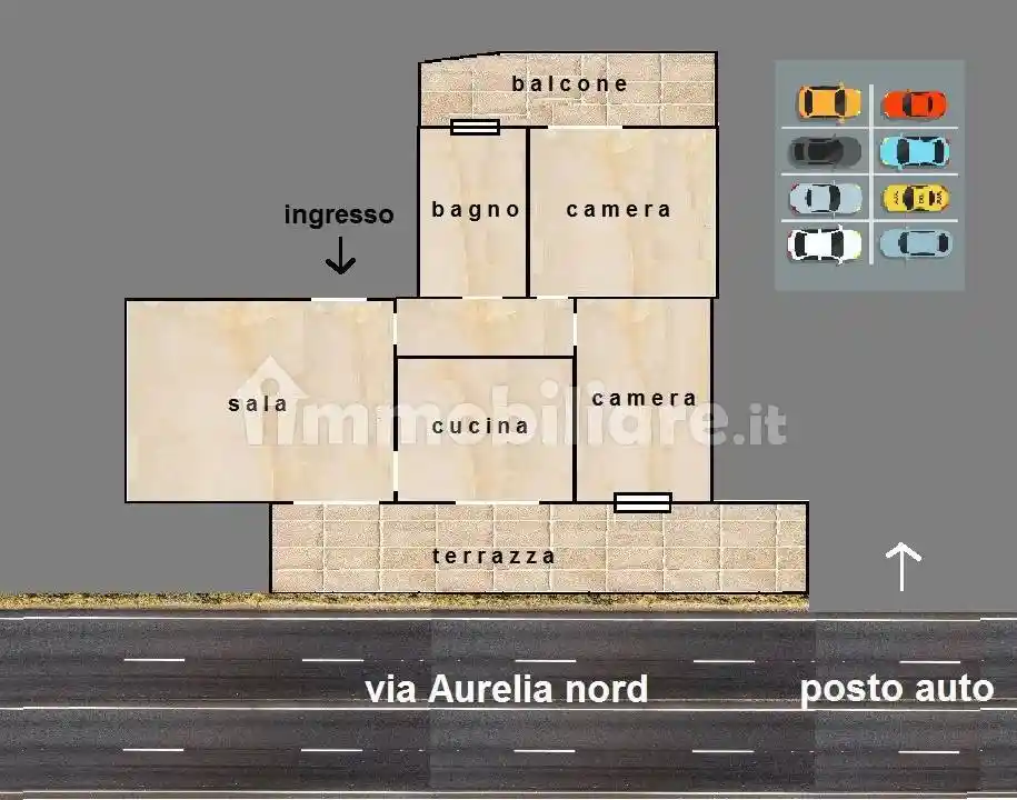 Appartamento in vendita a Viareggio