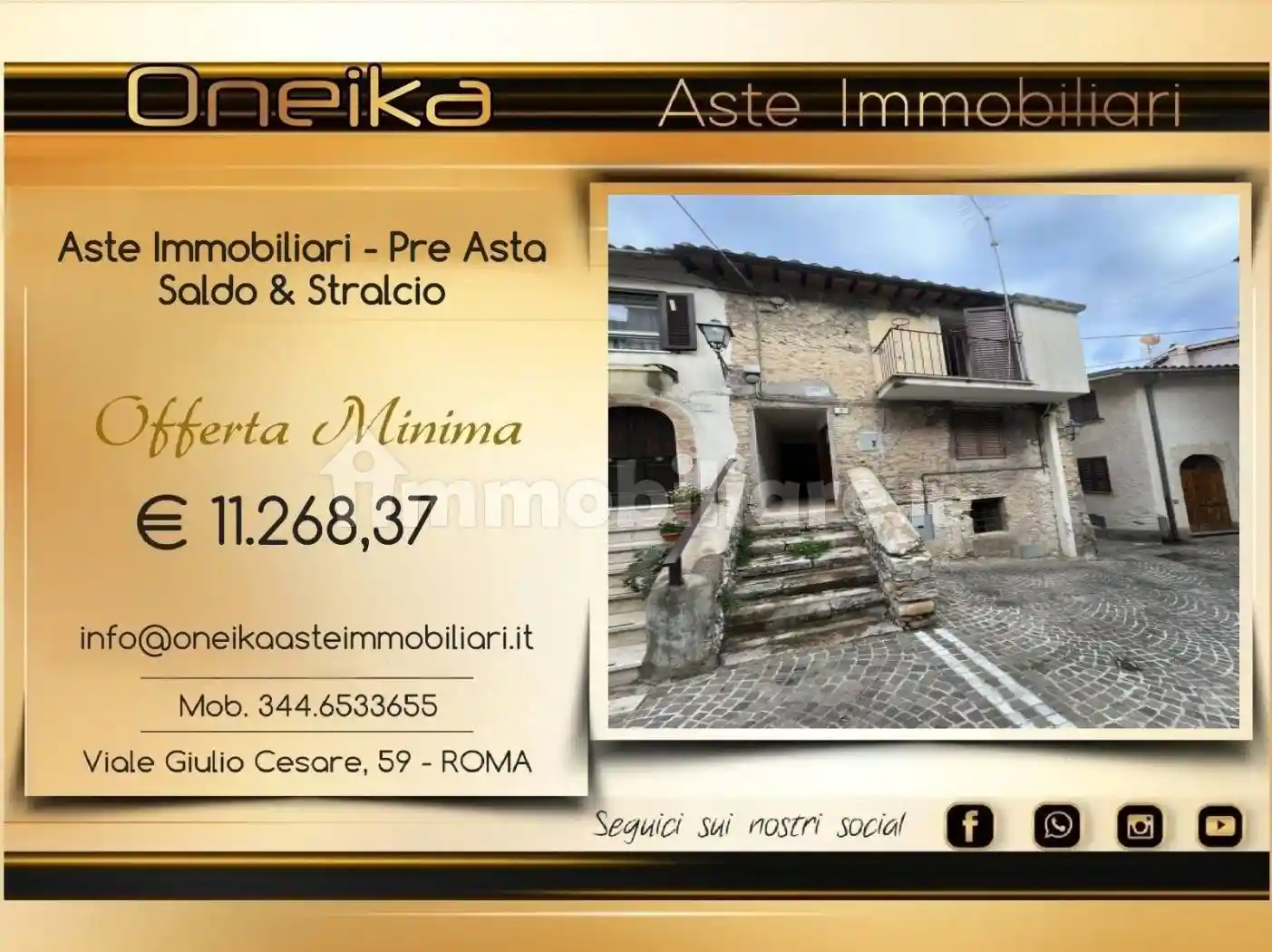 Appartamento in vendita a Scandriglia