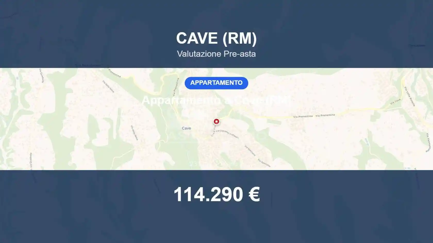 Appartamento in vendita a Cave