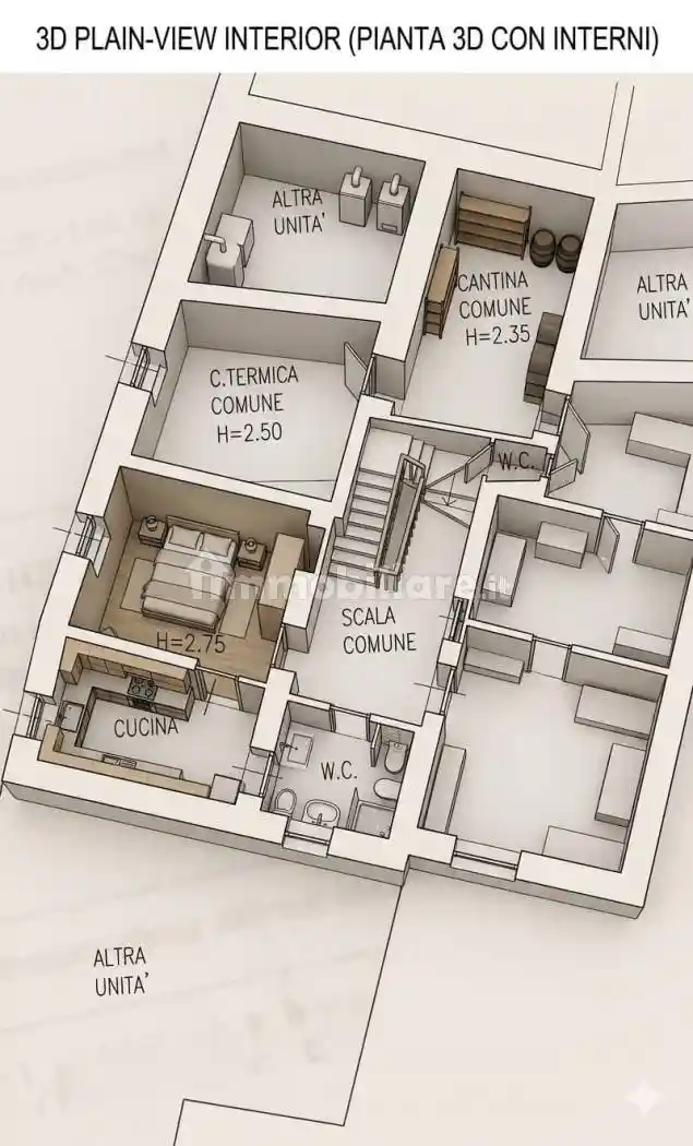 Palazzo - Edificio in vendita a Villa Carcina