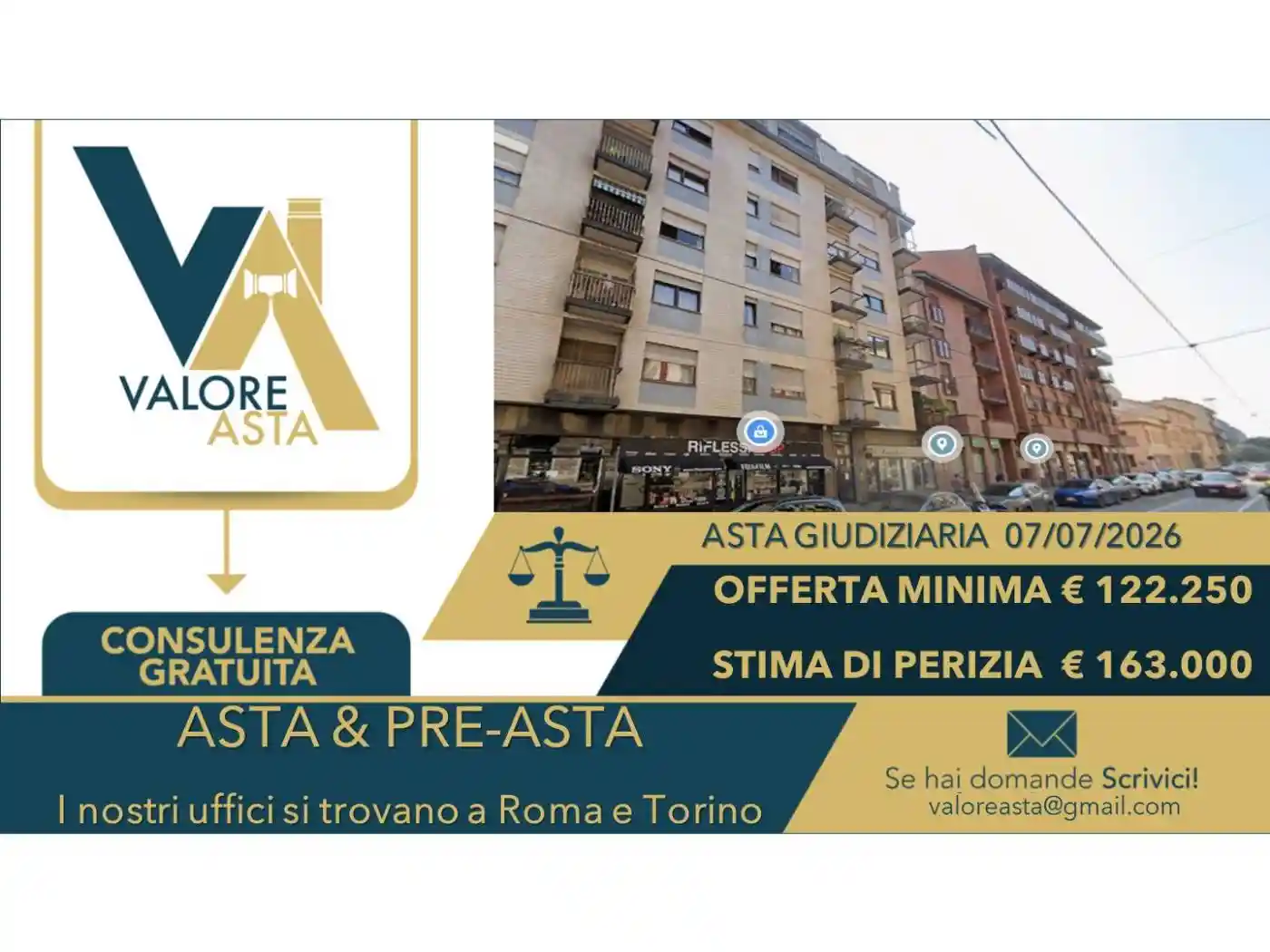 Appartamento in vendita a Torino