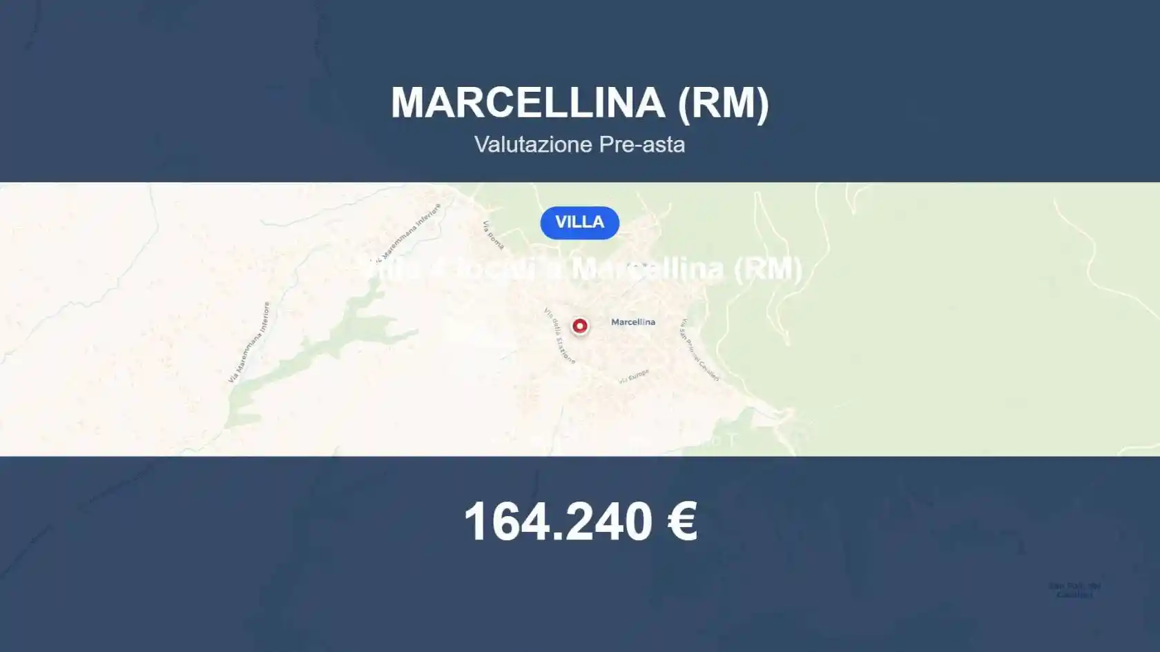 Villa in vendita a Marcellina