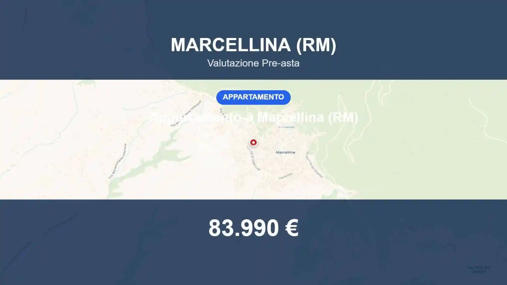 Appartamento in vendita a Marcellina