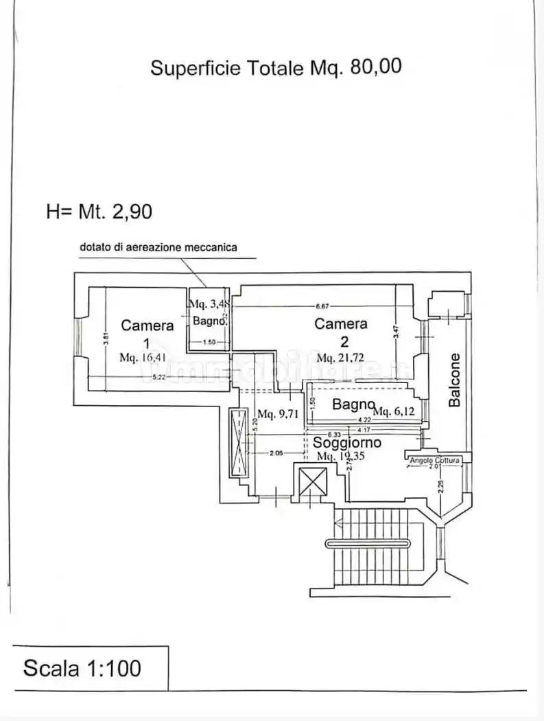 Appartamento in vendita a Roma