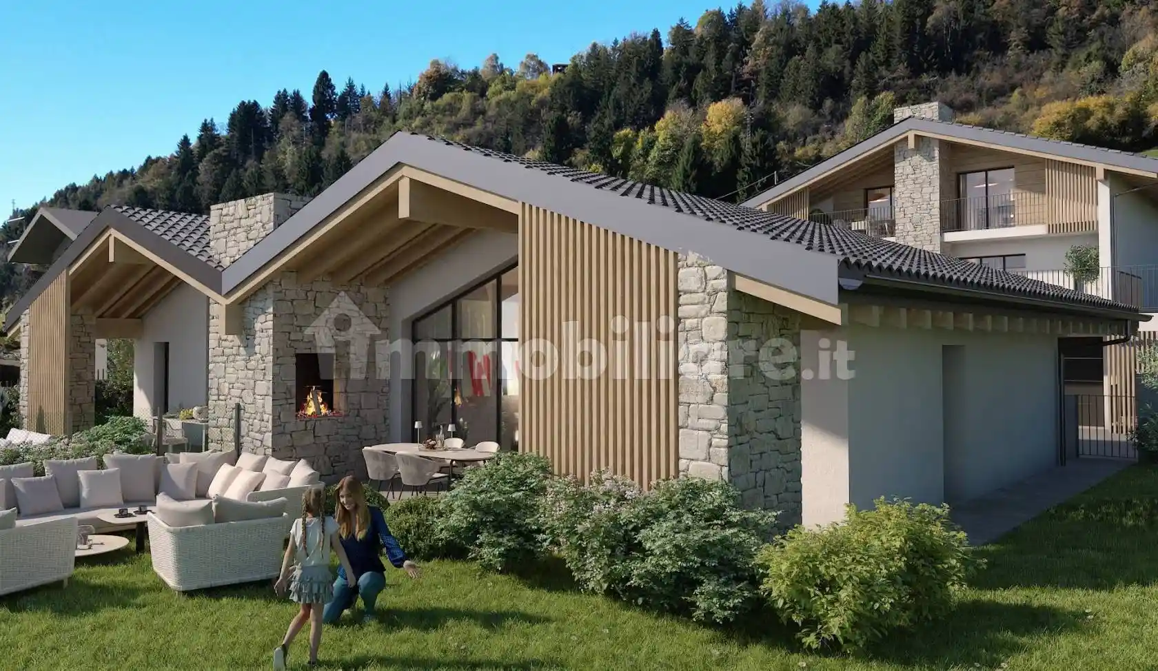 Villetta a schiera in vendita a Castione della Presolana