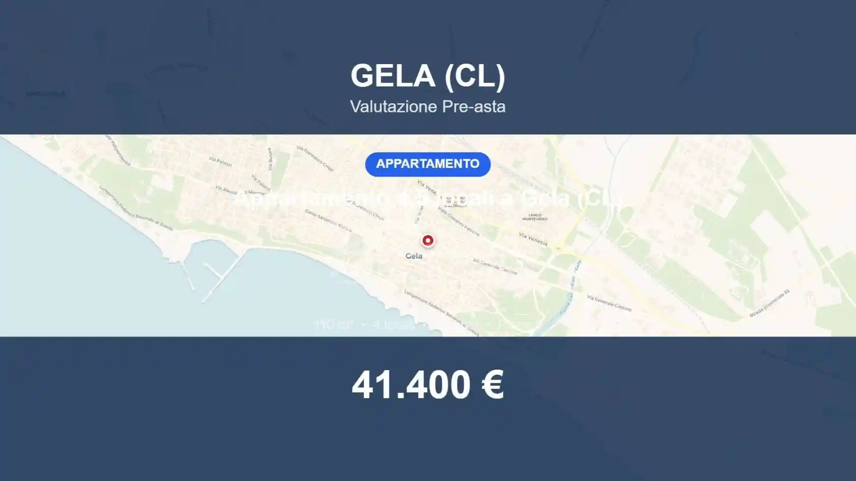 Appartamento in vendita a Gela