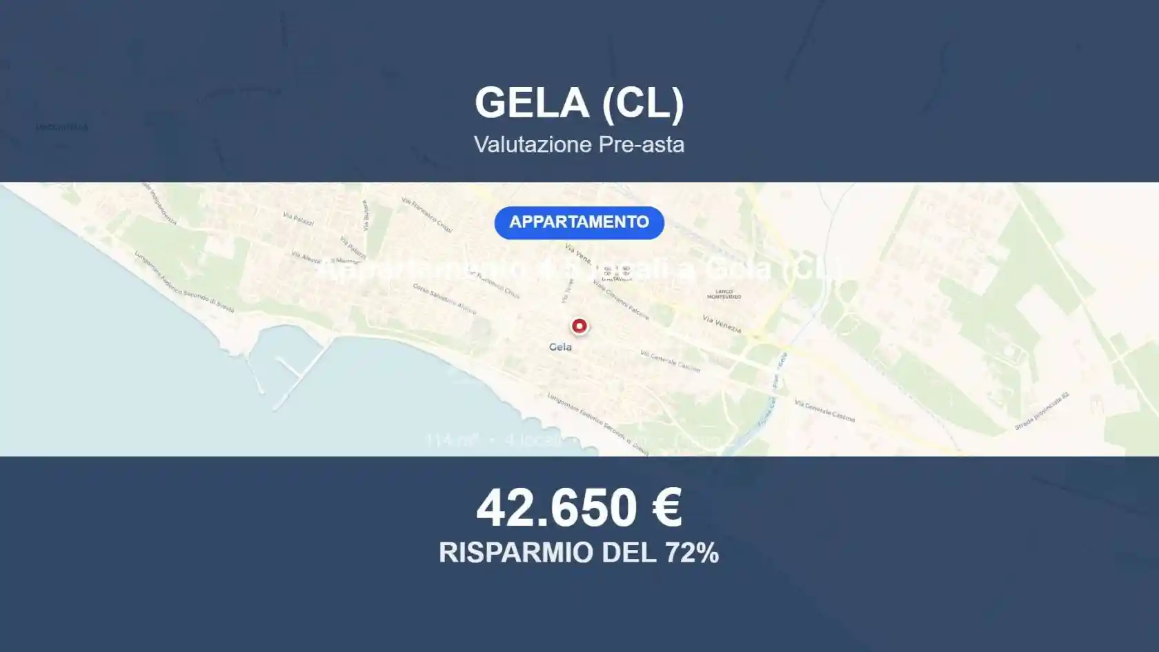 Appartamento in vendita a Gela