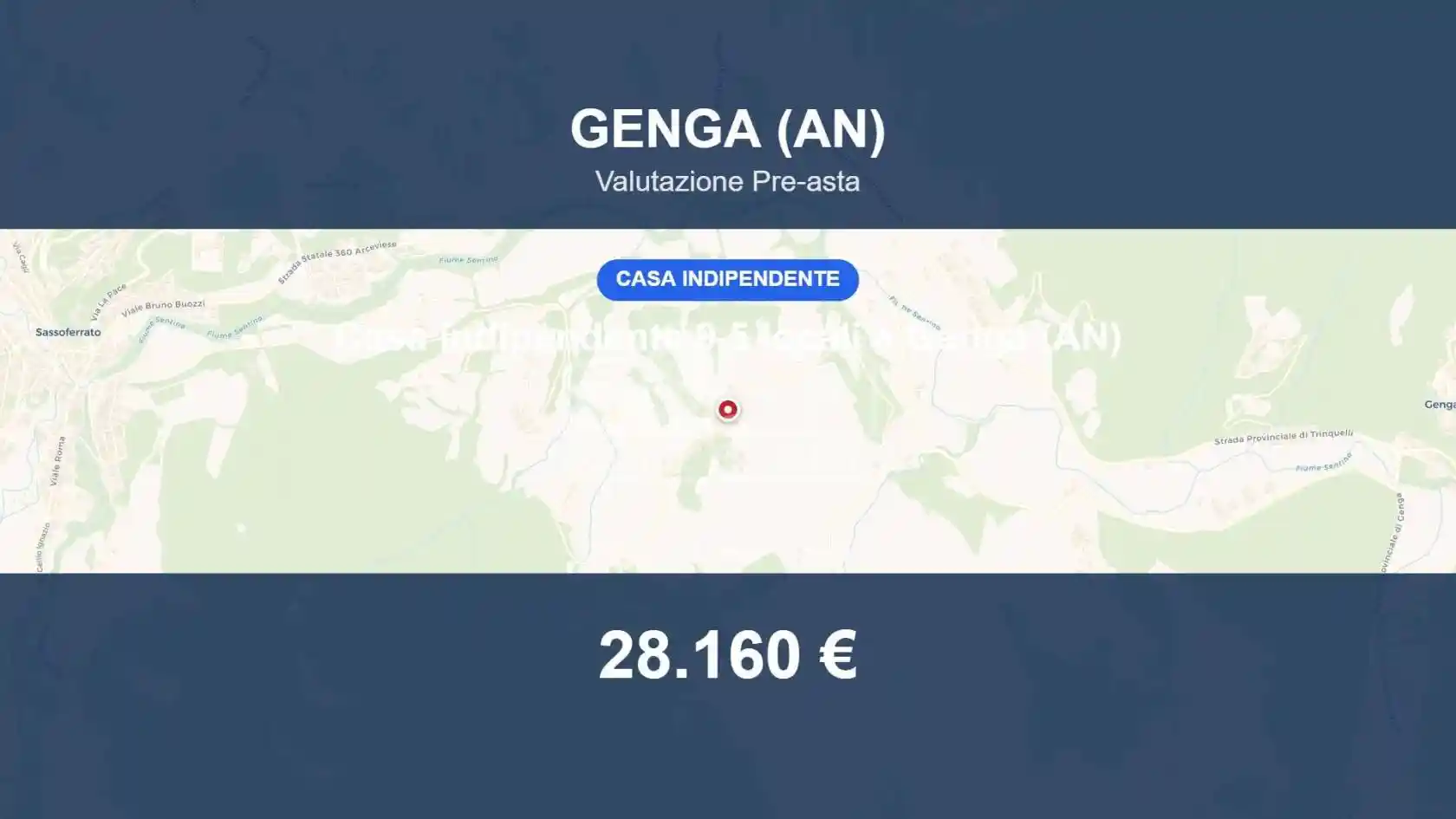 Villa in vendita a Genga