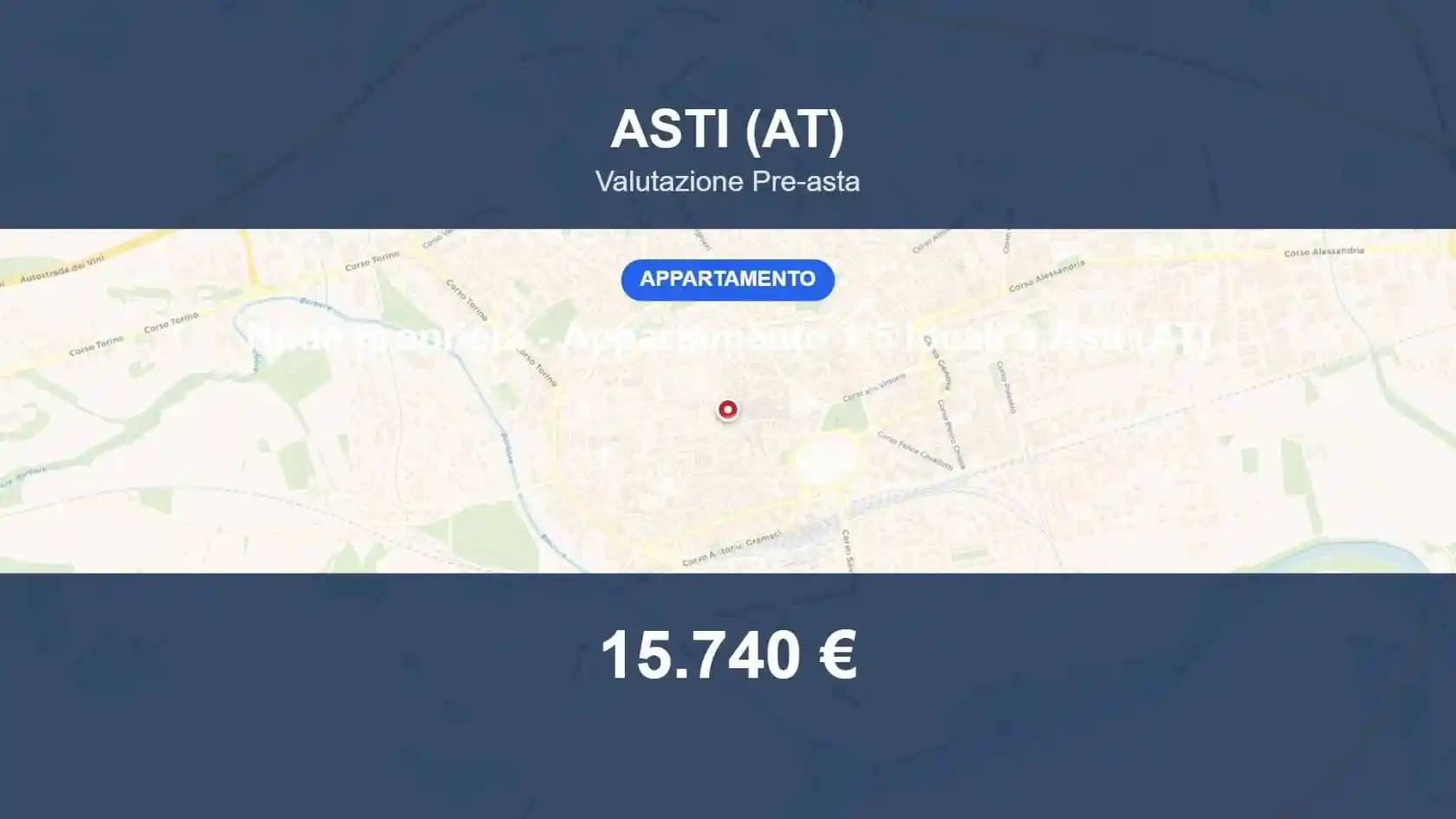 Appartamento in vendita a Asti