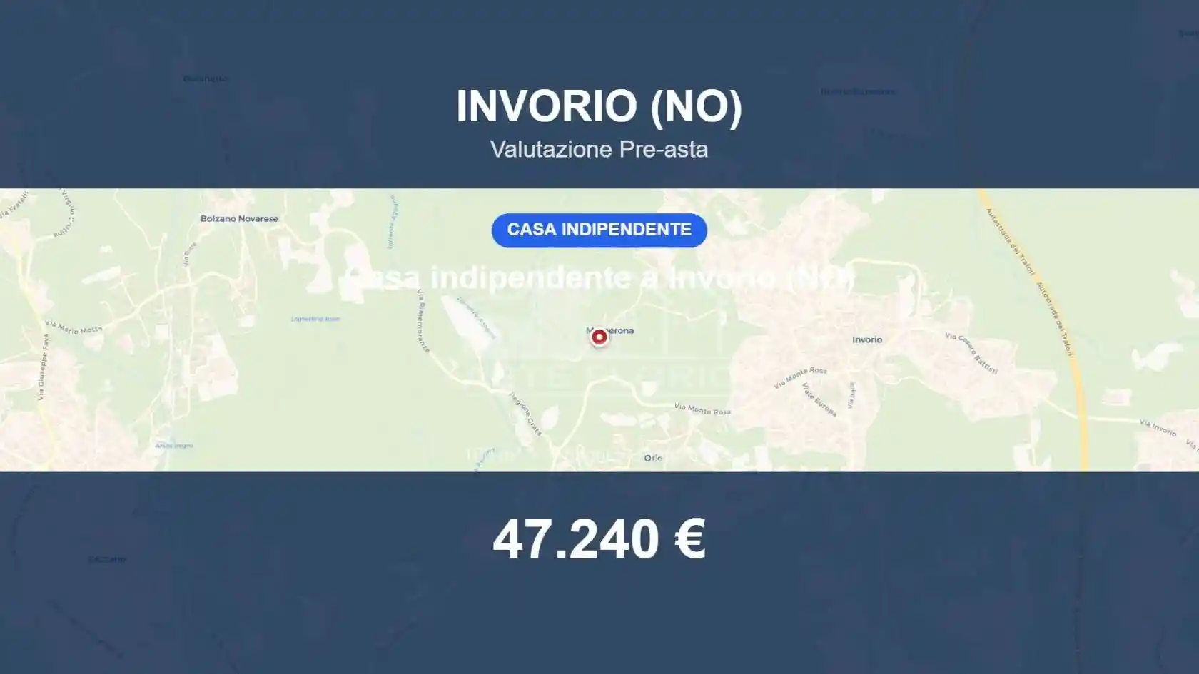 Villa in vendita a Invorio