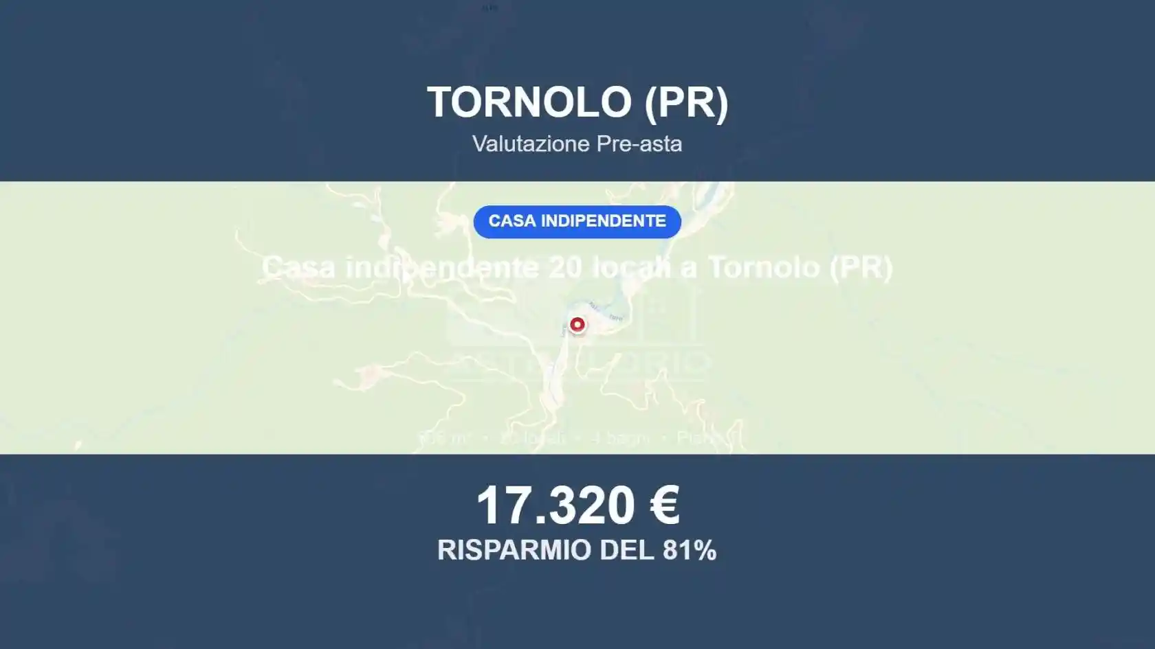 Villa in vendita a Tornolo