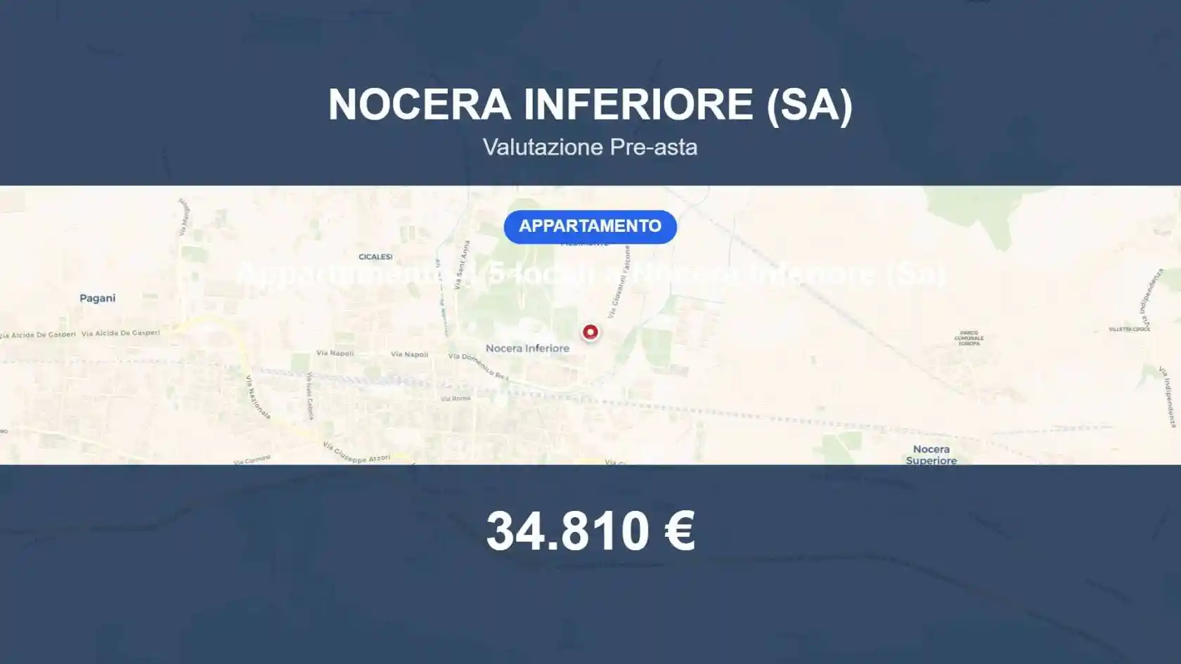 Appartamento in vendita a Nocera Inferiore