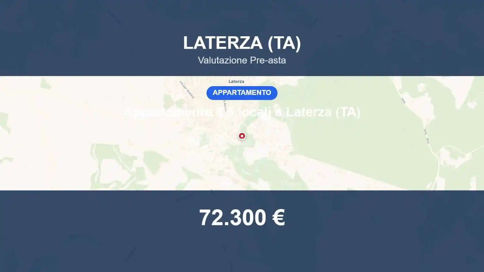 Appartamento in vendita a Laterza