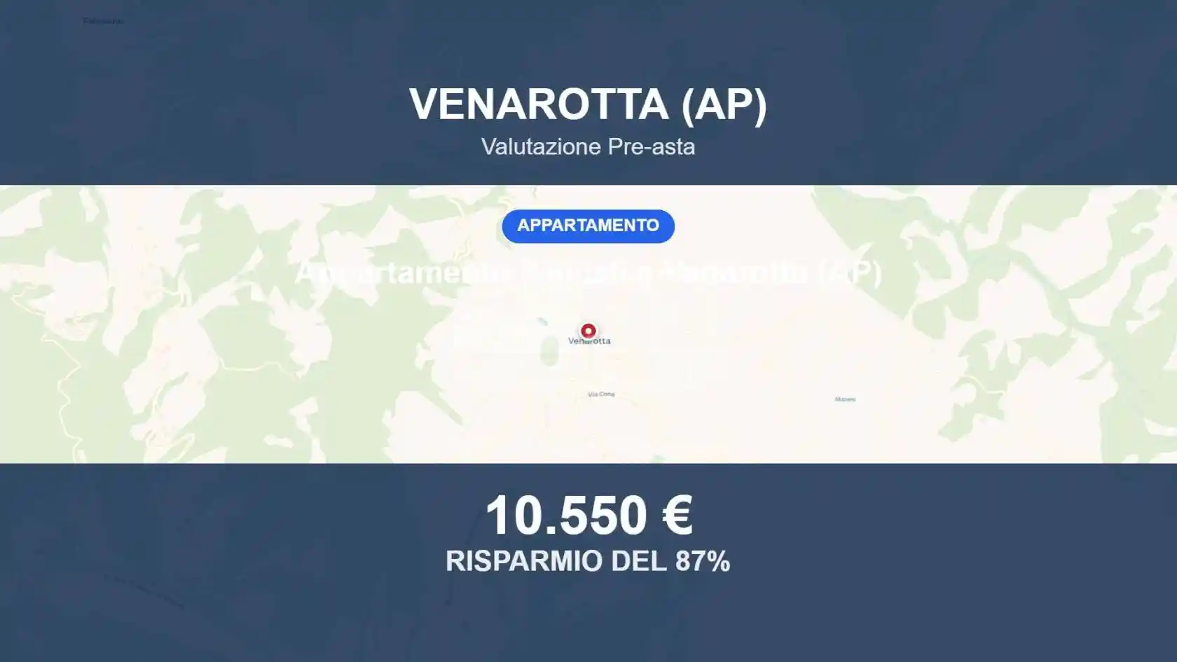 Appartamento in vendita a Venarotta