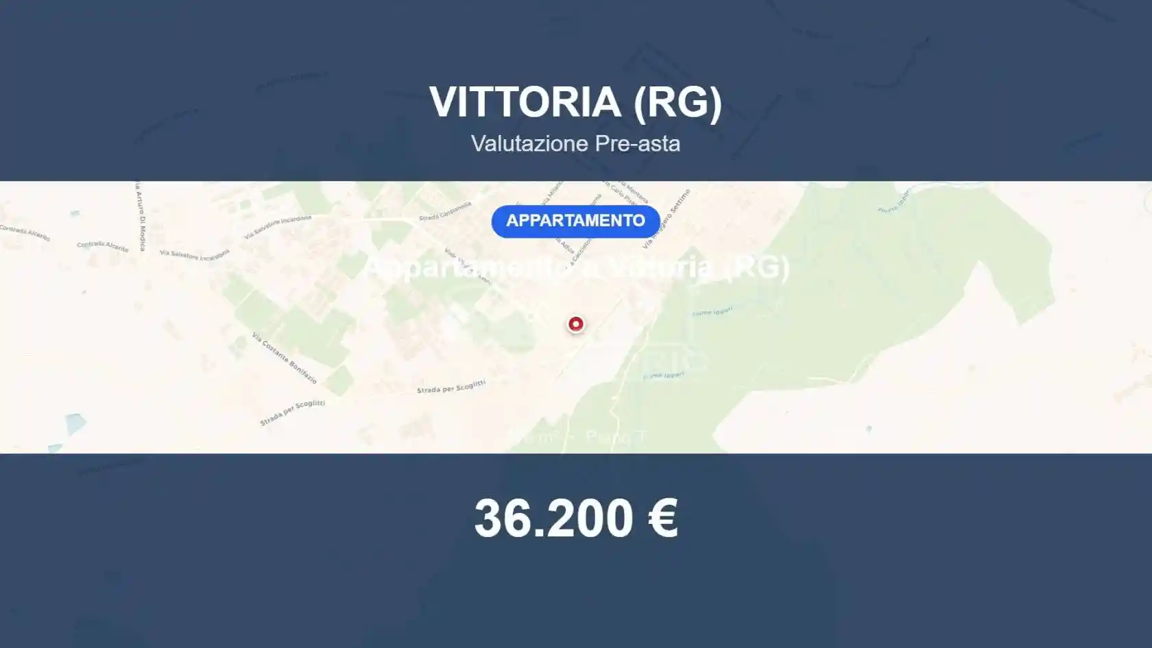 Appartamento in vendita a Vittoria