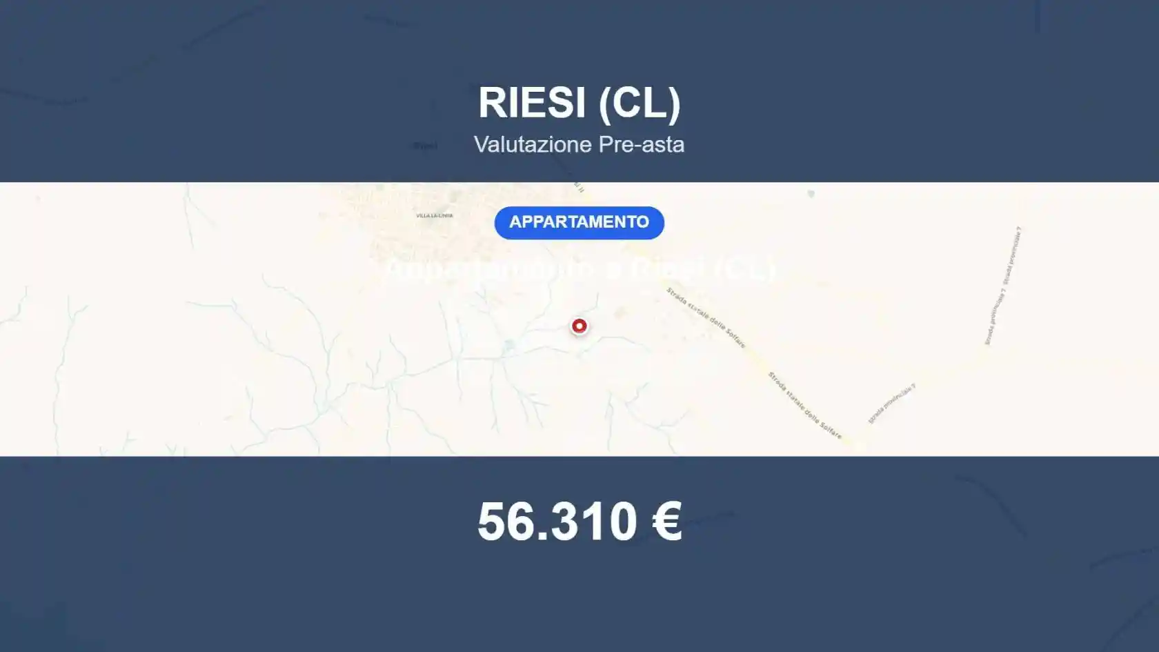 Appartamento in vendita a Riesi