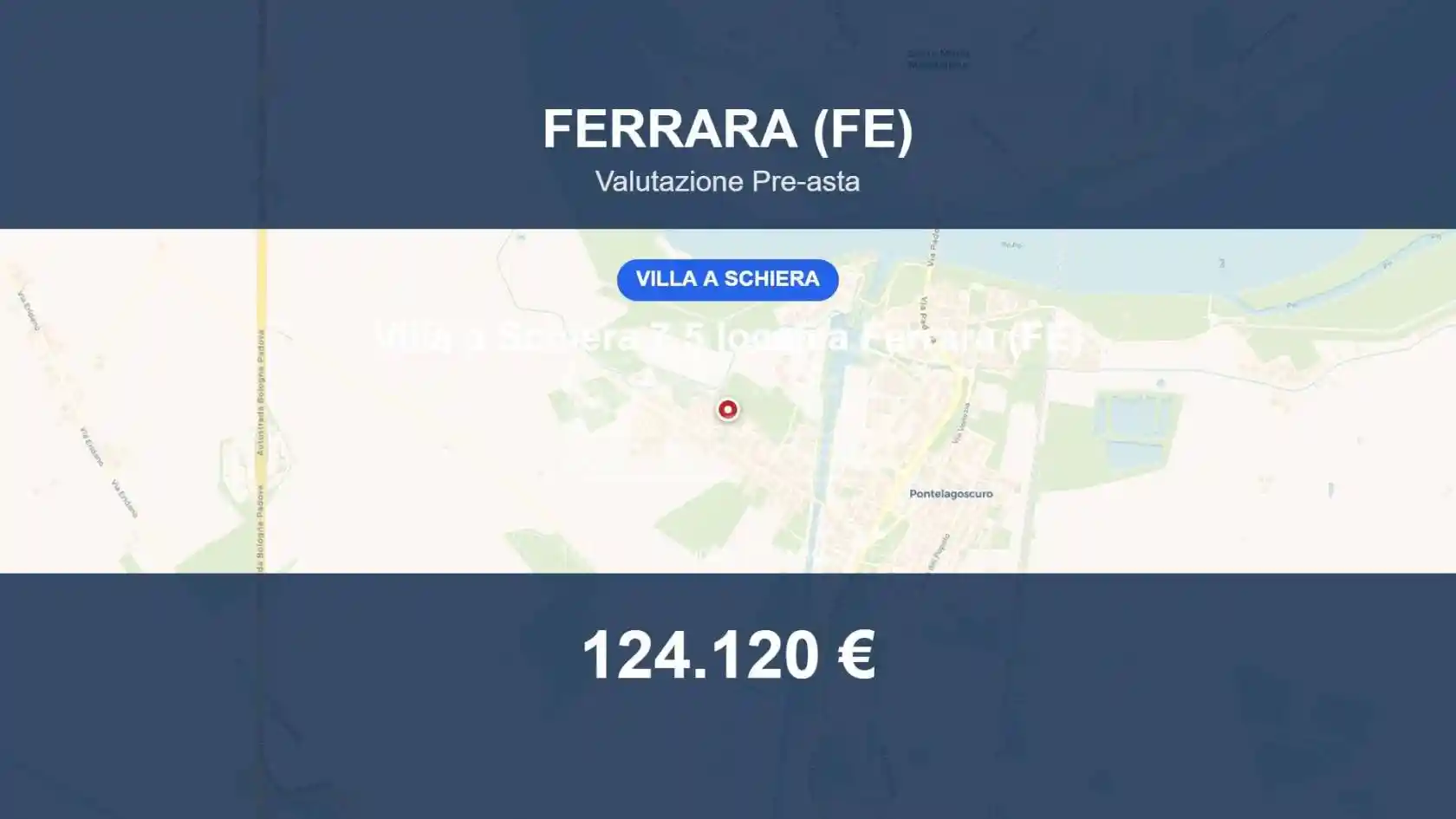 Villetta a schiera in vendita a Ferrara