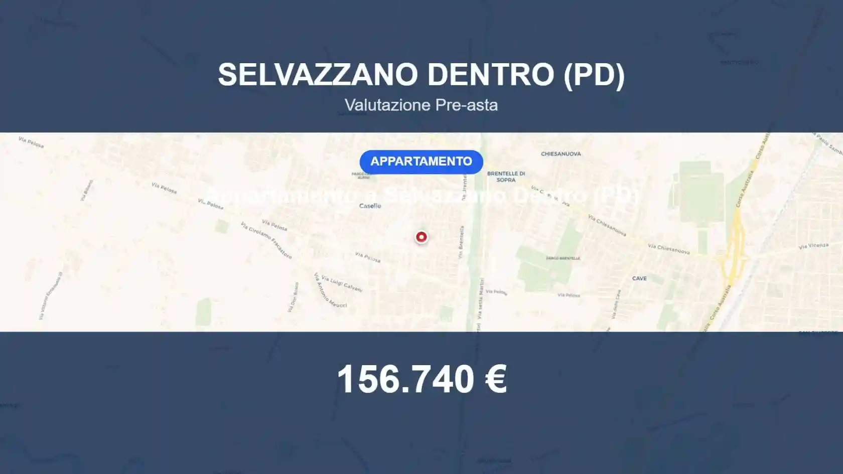Appartamento in vendita a Selvazzano Dentro