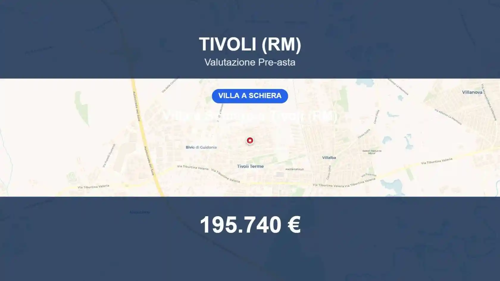 Villetta a schiera in vendita a Tivoli