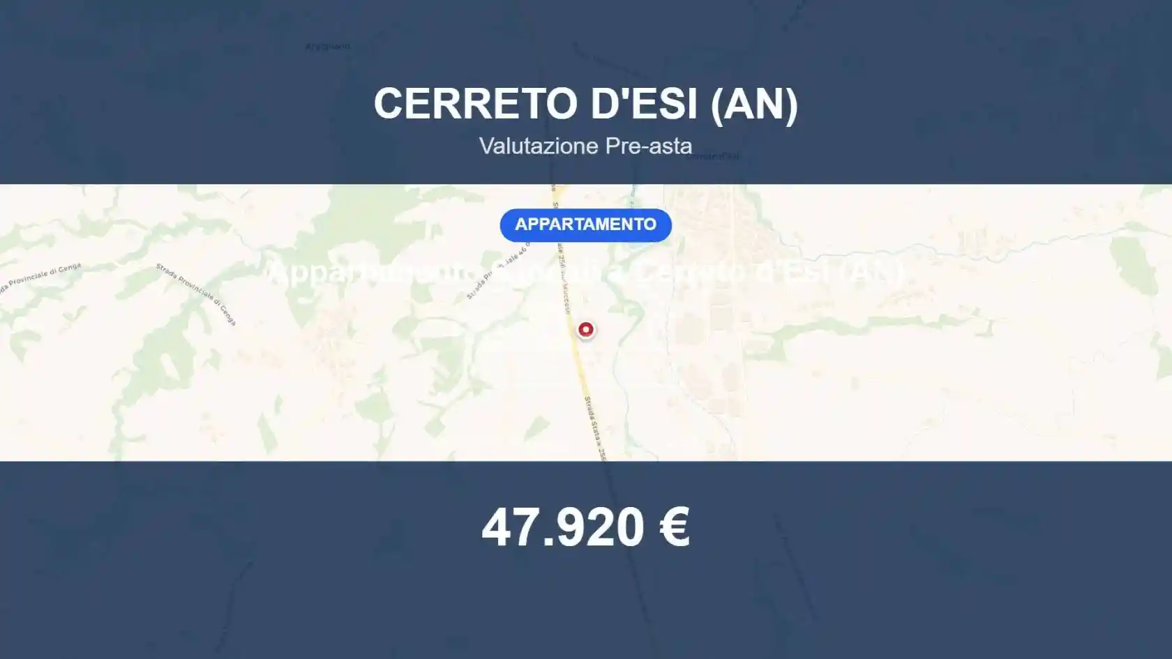 Appartamento in vendita a Cerreto d'Esi