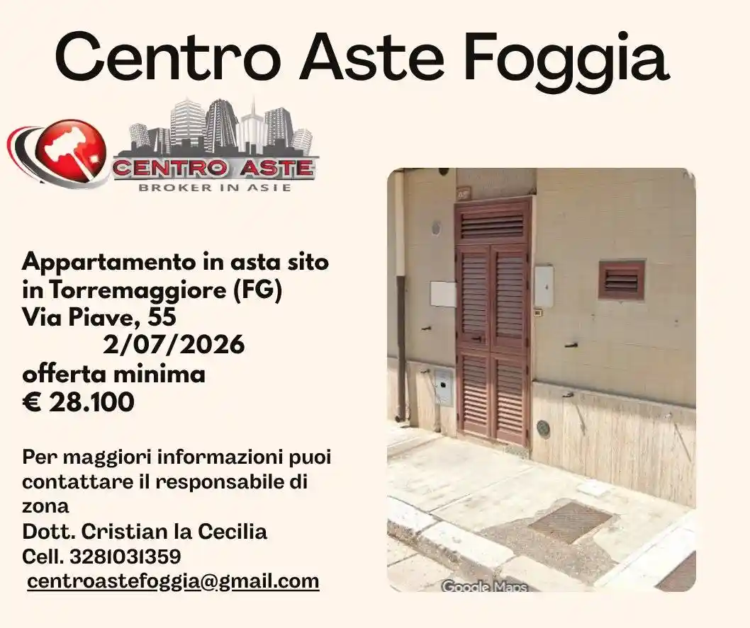 Appartamento in vendita a Torremaggiore