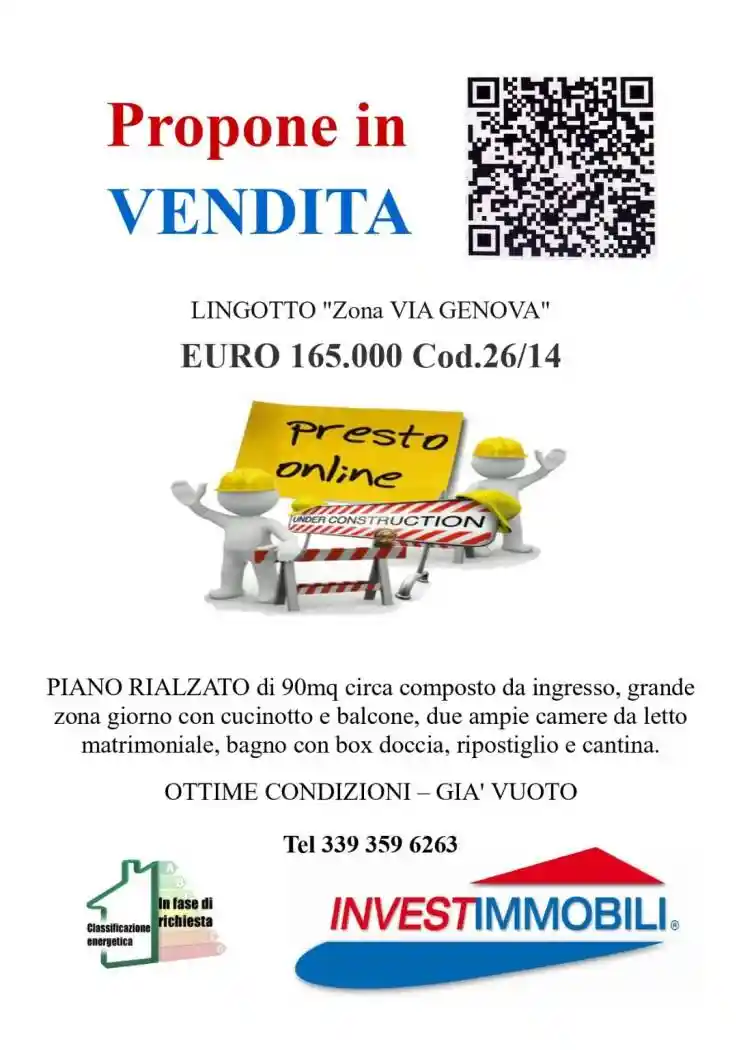 Appartamento in vendita a Torino