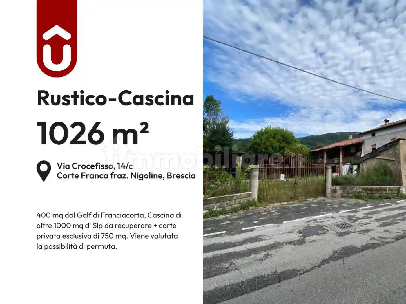 Rustico - Casale in vendita a Corte Franca