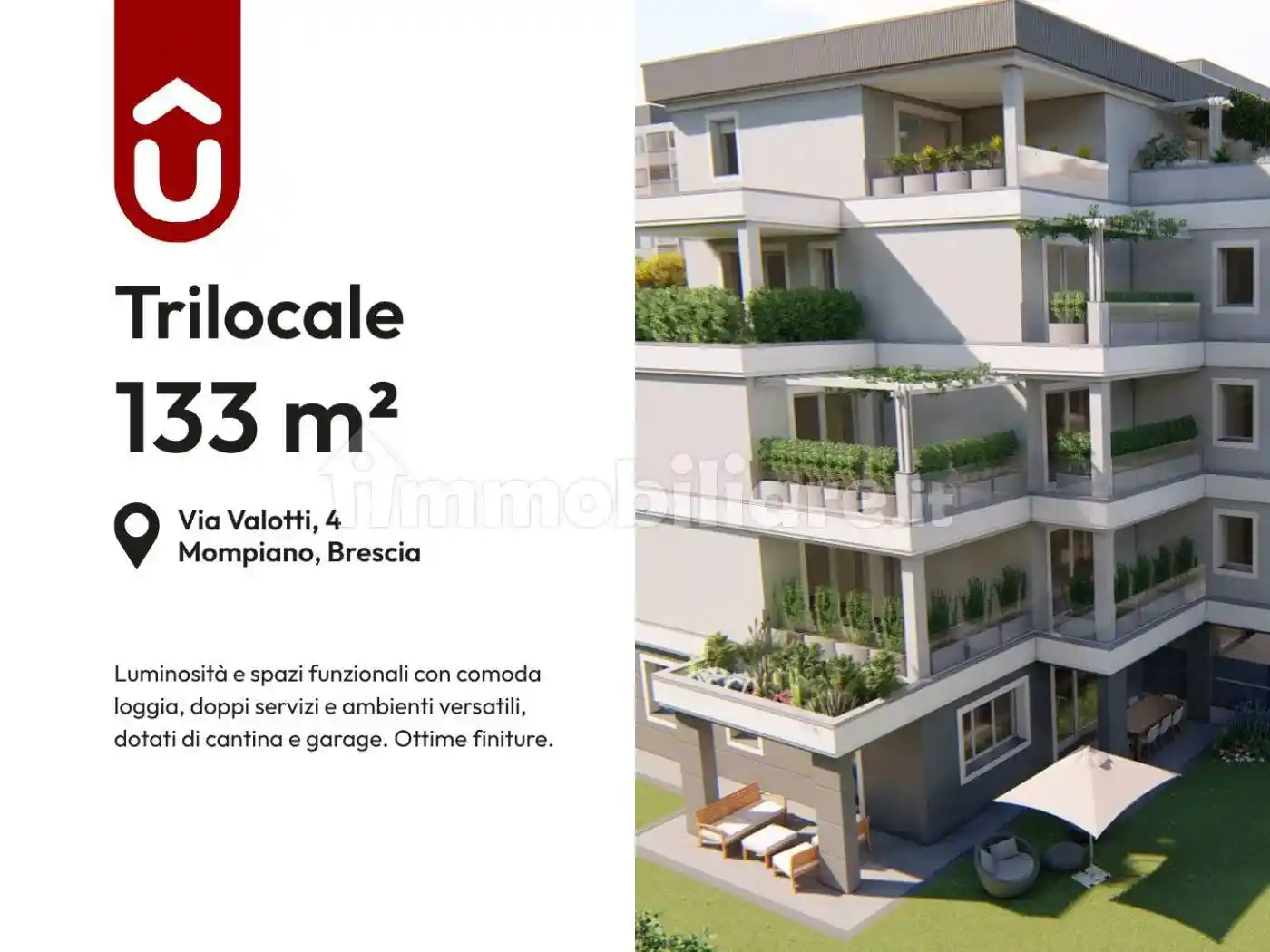 Appartamento in vendita a Brescia