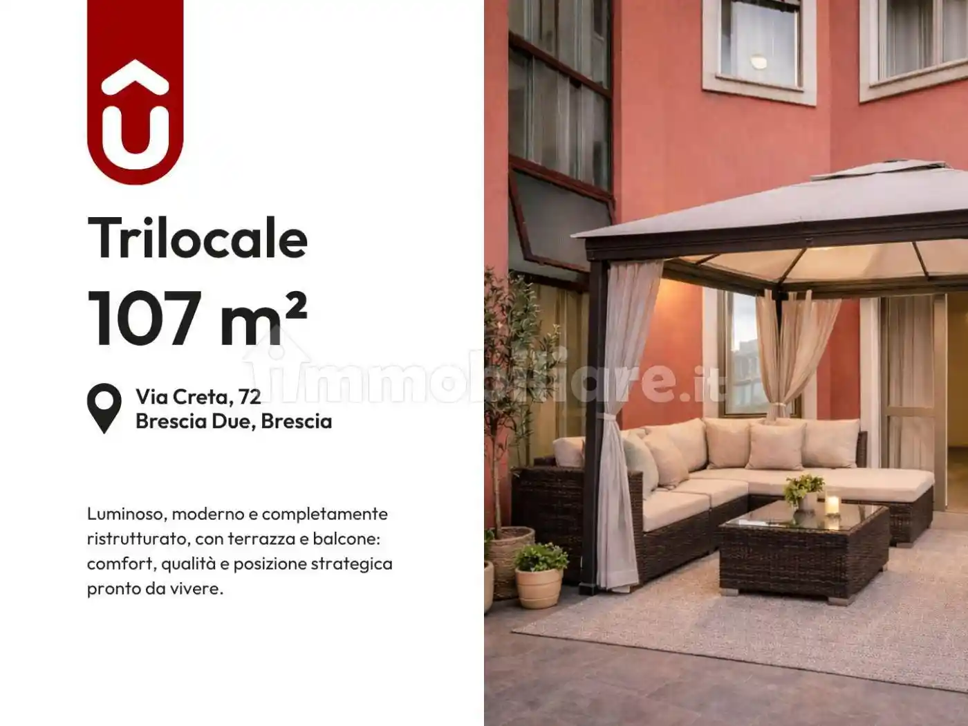 Appartamento in vendita a Brescia
