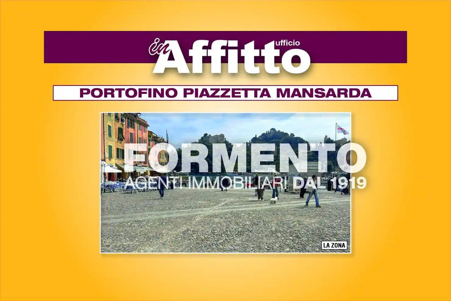 Attico - Mansarda in affitto a Portofino