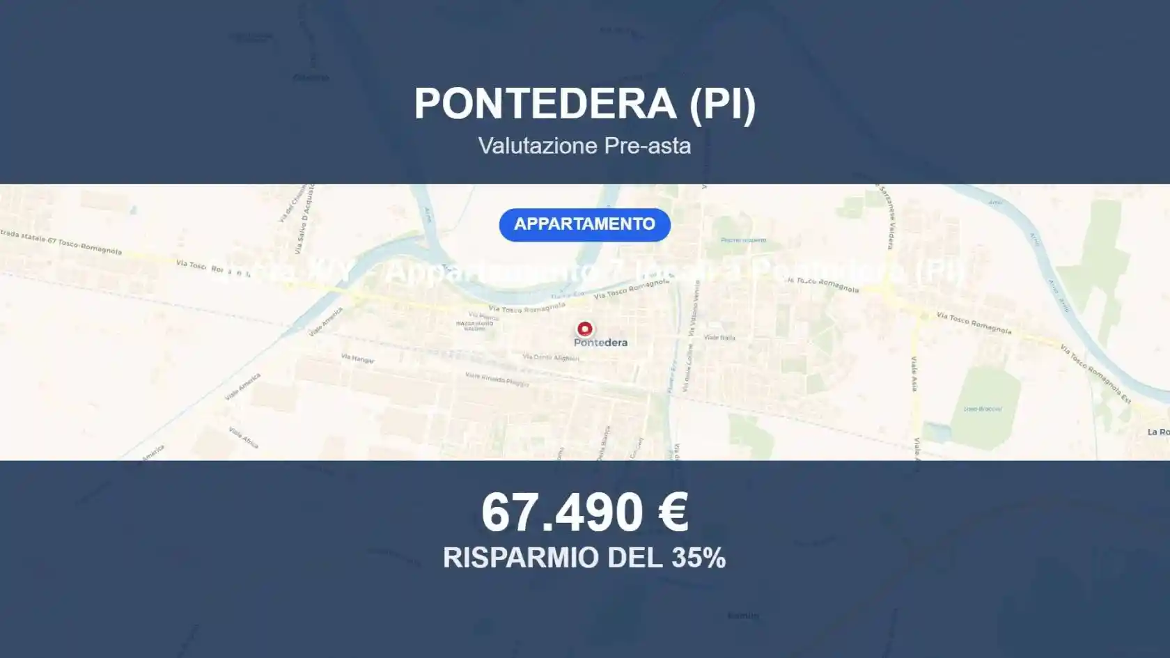 Appartamento in vendita a Pontedera