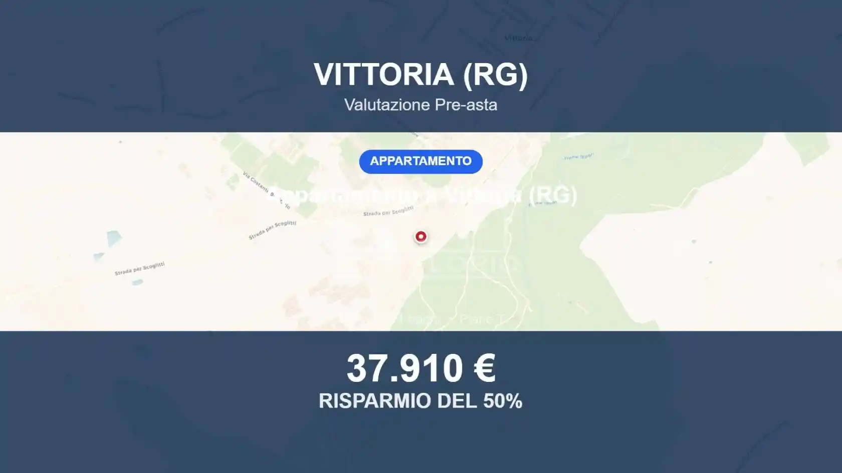 Appartamento in vendita a Vittoria