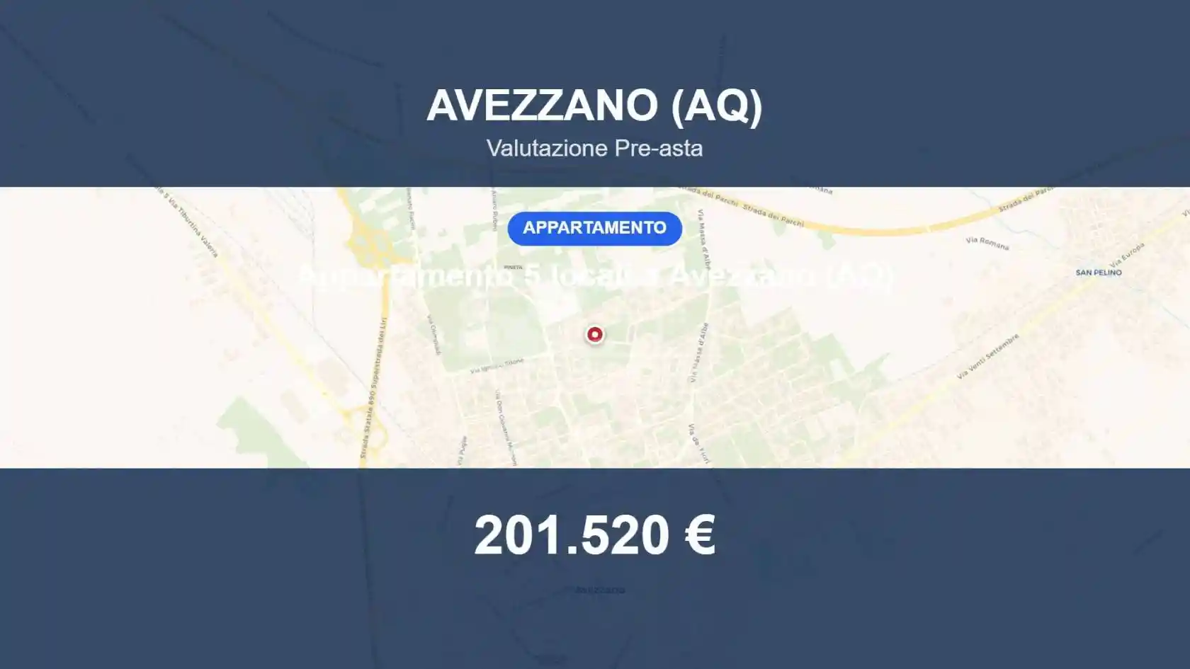 Appartamento in vendita a Avezzano