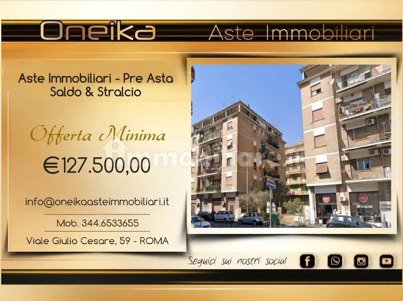 Appartamento in vendita a Roma