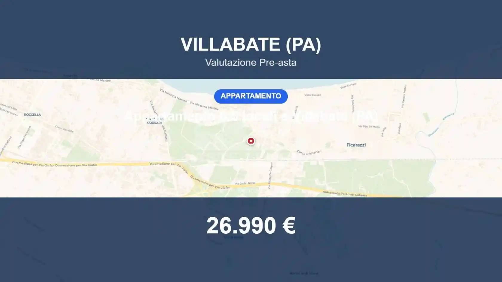 Appartamento in vendita a Villabate