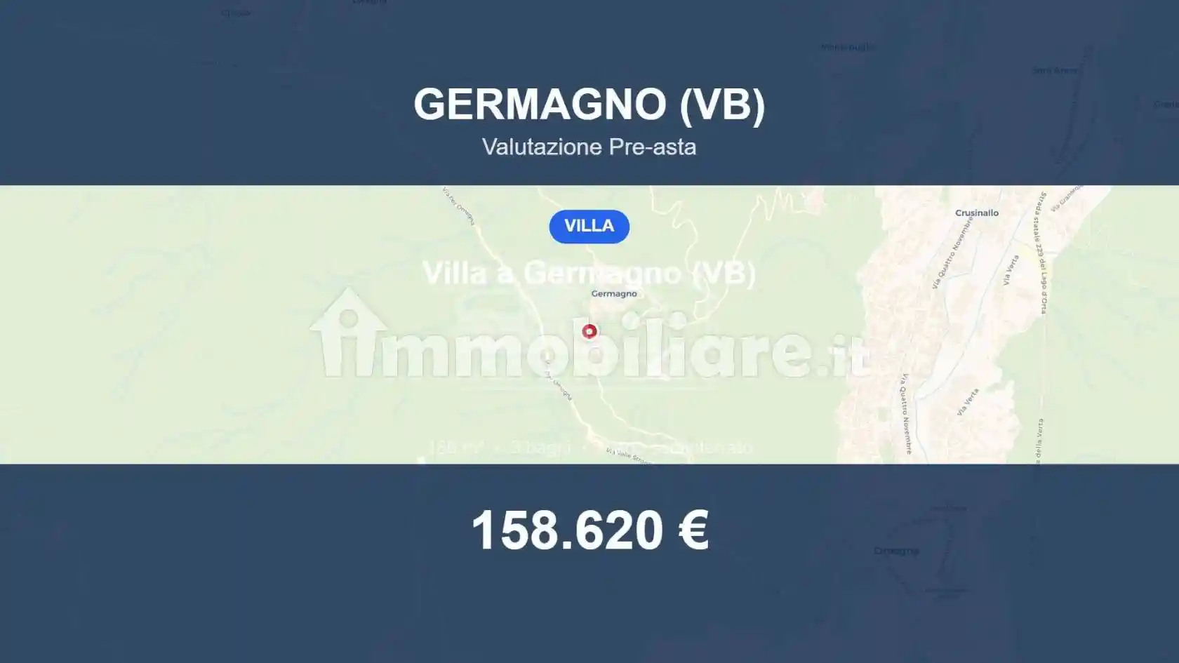 Villa in asta a Germagno