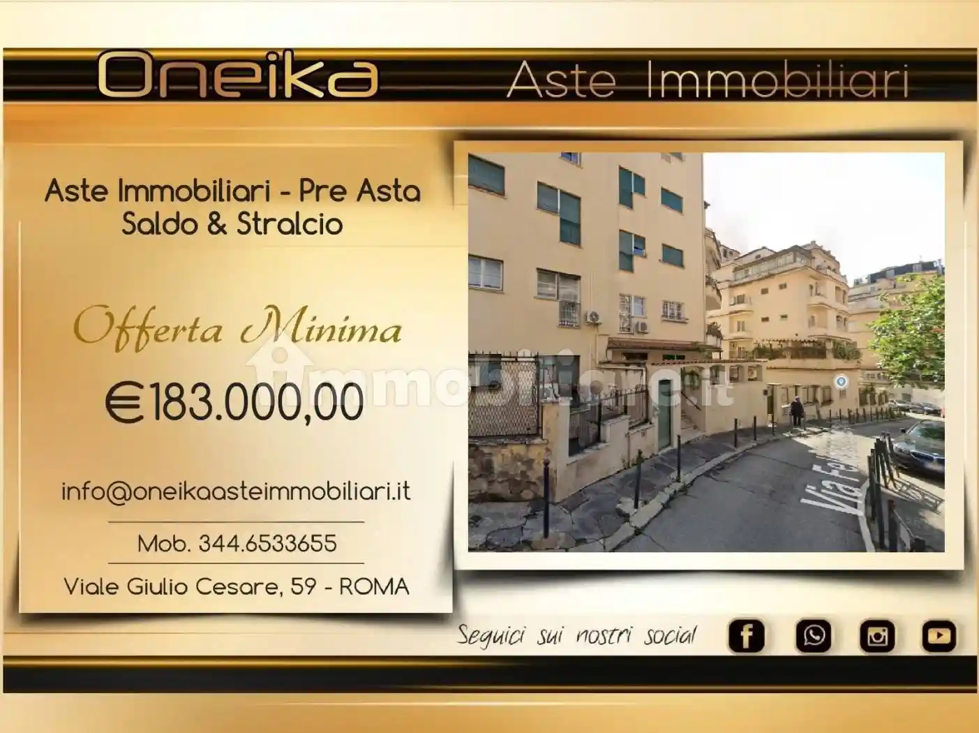 Appartamento in vendita a Roma