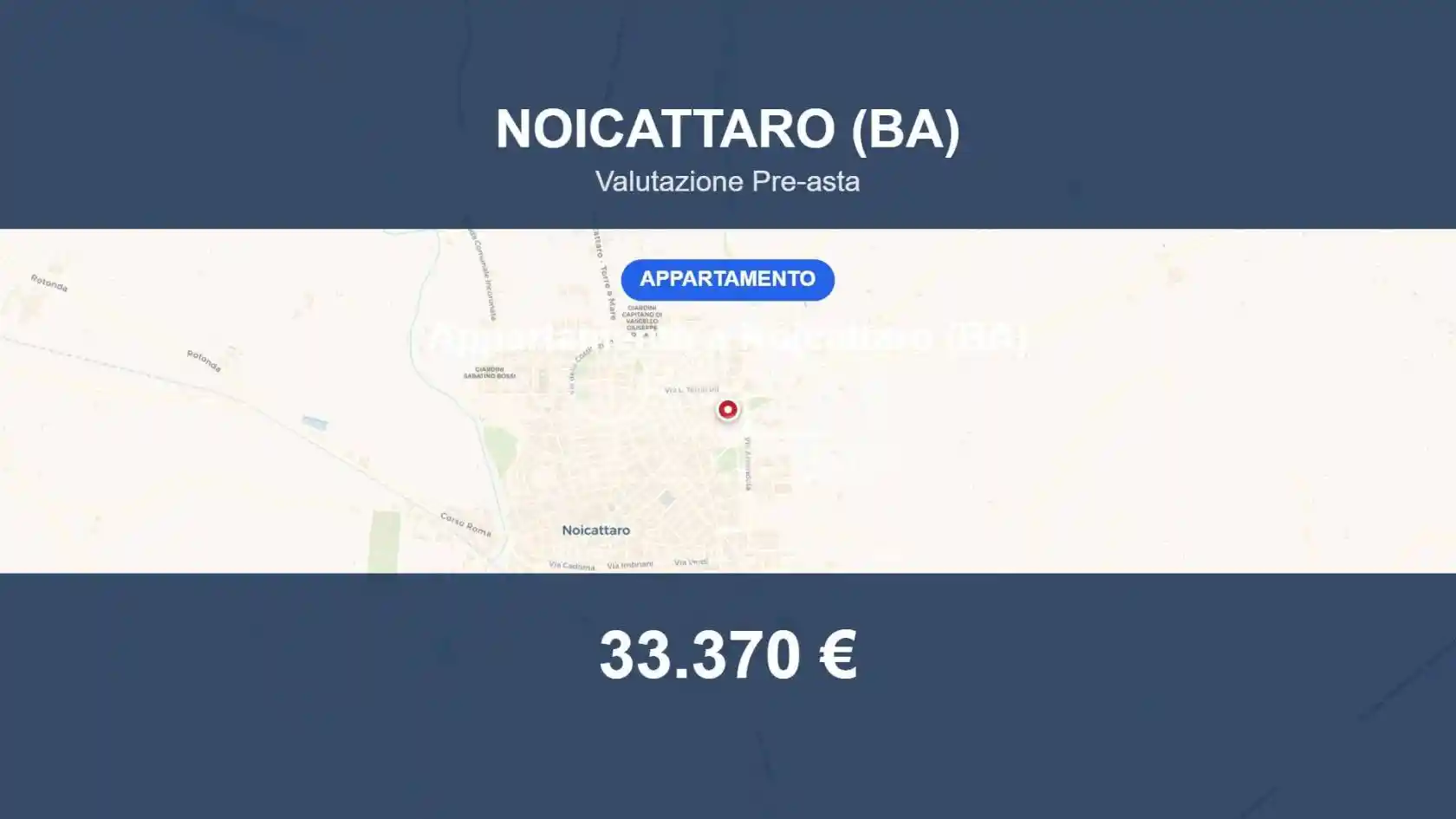 Appartamento in vendita a Noicattaro
