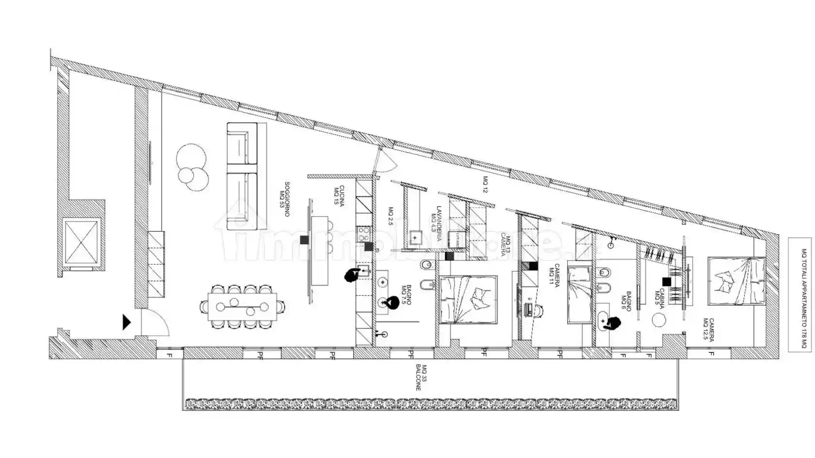 Attico - Mansarda in vendita a Milano