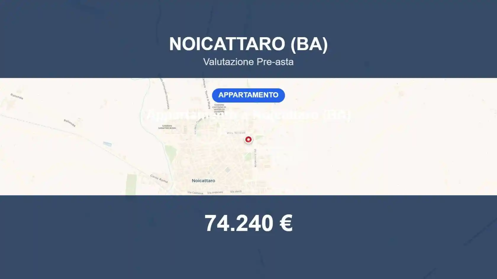 Appartamento in vendita a Noicattaro