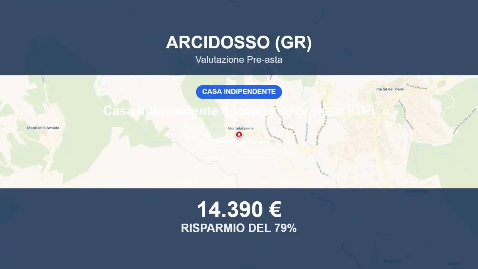 Villa in vendita a Arcidosso