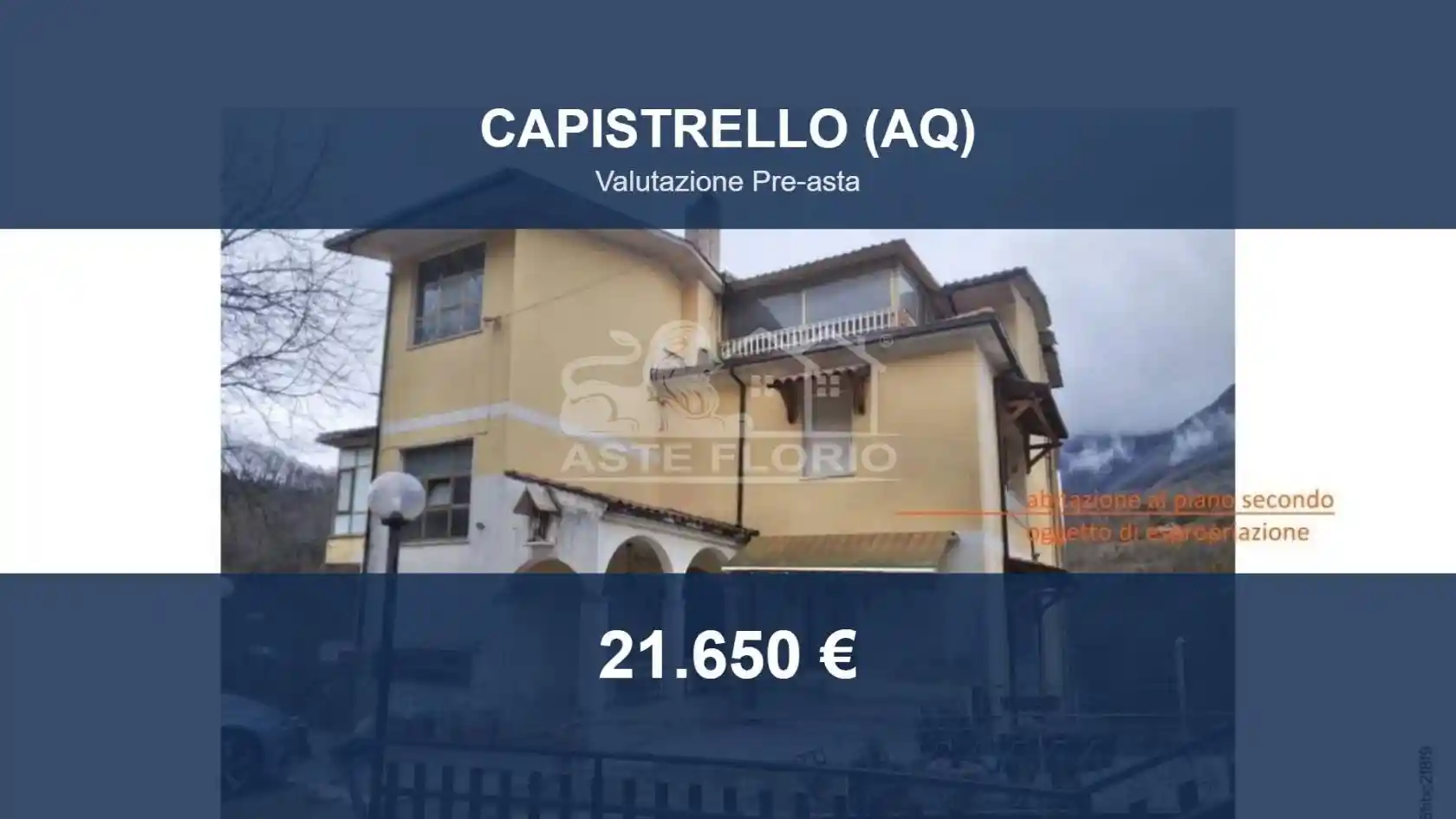 Appartamento in vendita a Capistrello