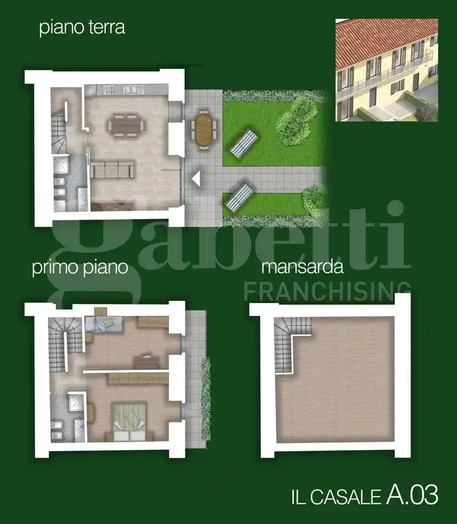 Villetta a schiera in vendita a Sangano