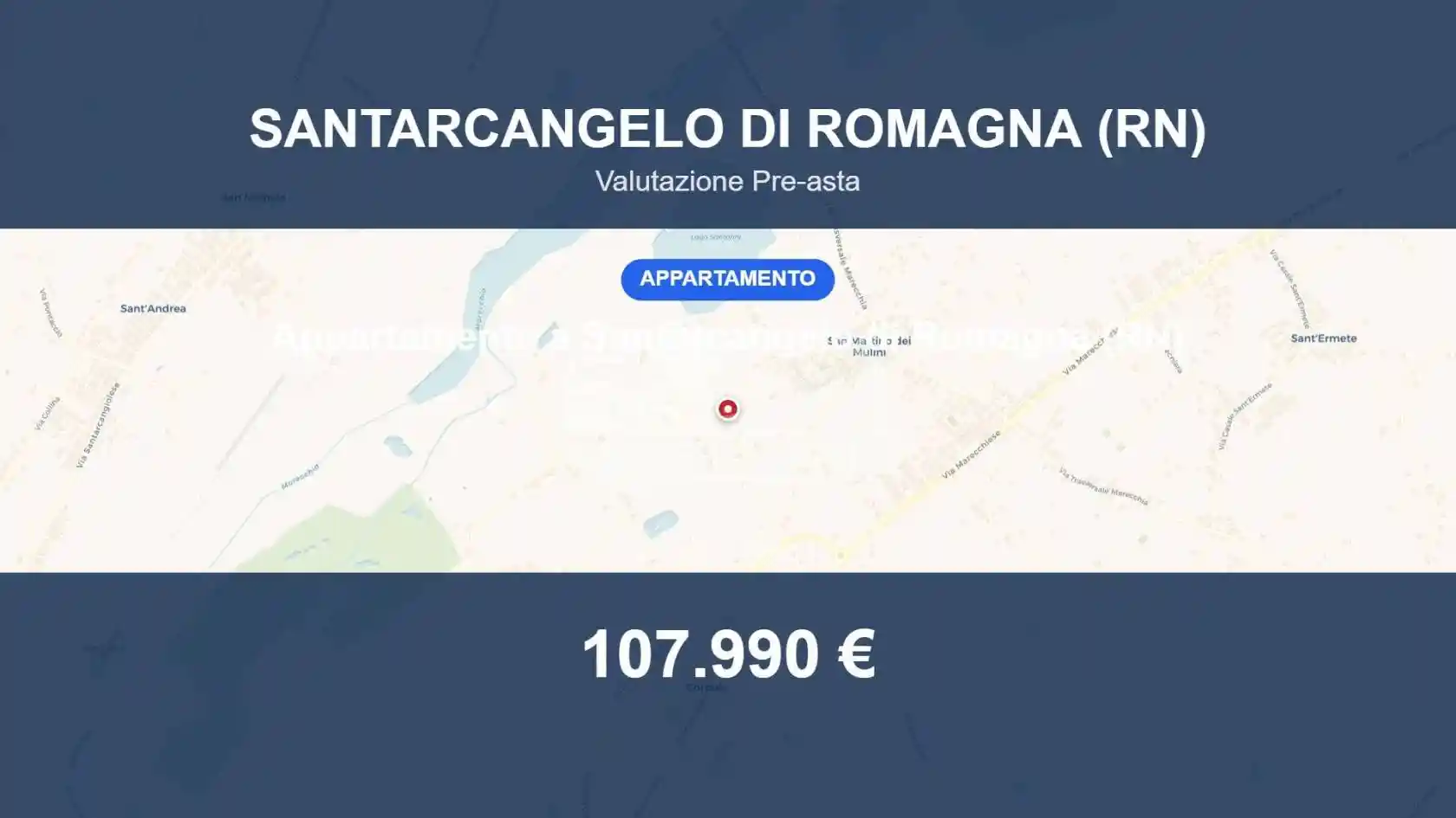 Appartamento in vendita a Santarcangelo di Romagna