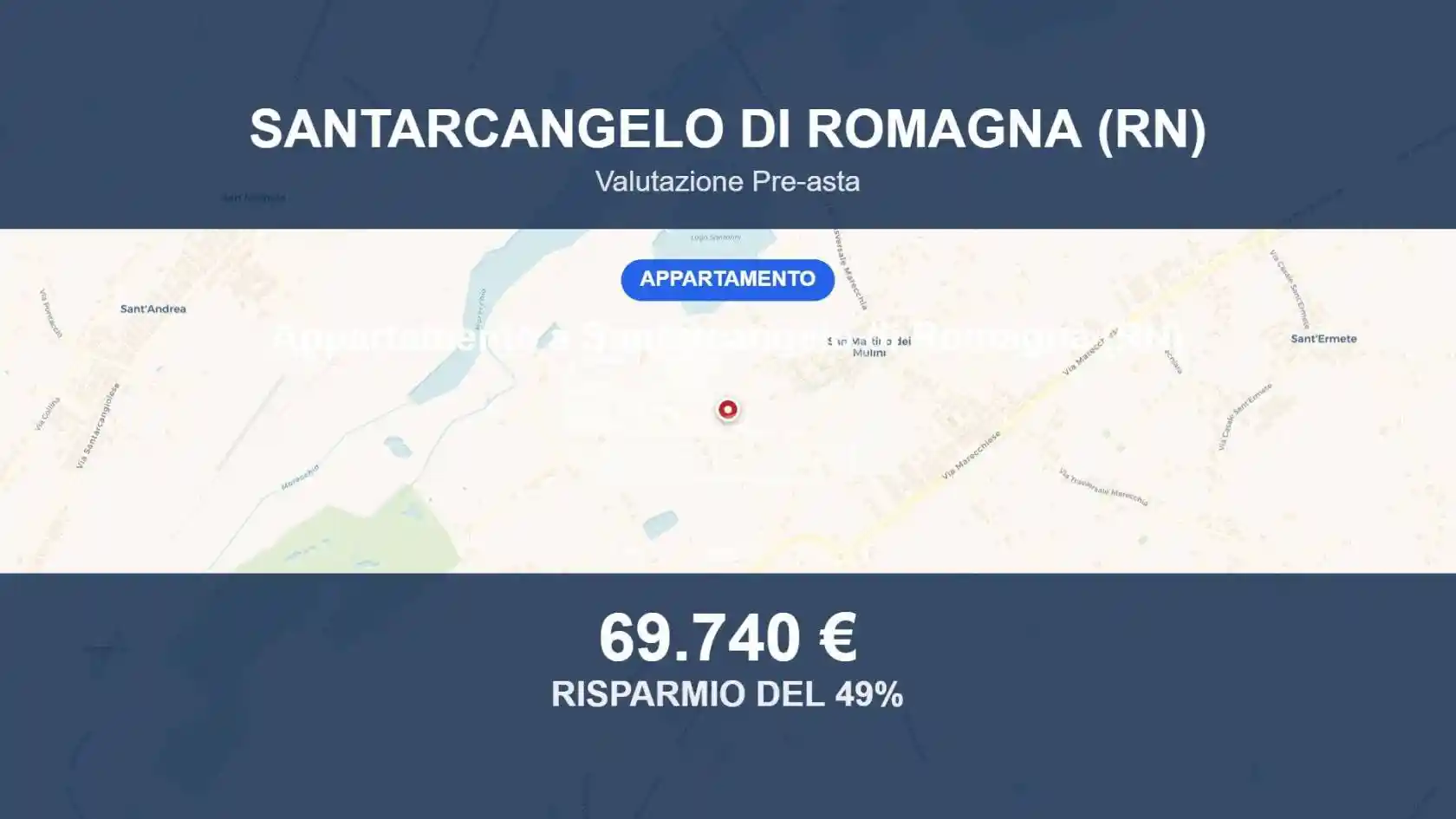 Appartamento in vendita a Santarcangelo di Romagna